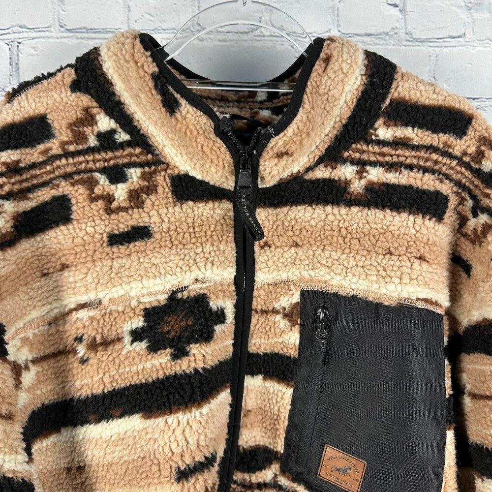 Paramount Yellowstone Dutton Ranch Aztec‎ Fleece … - image 5